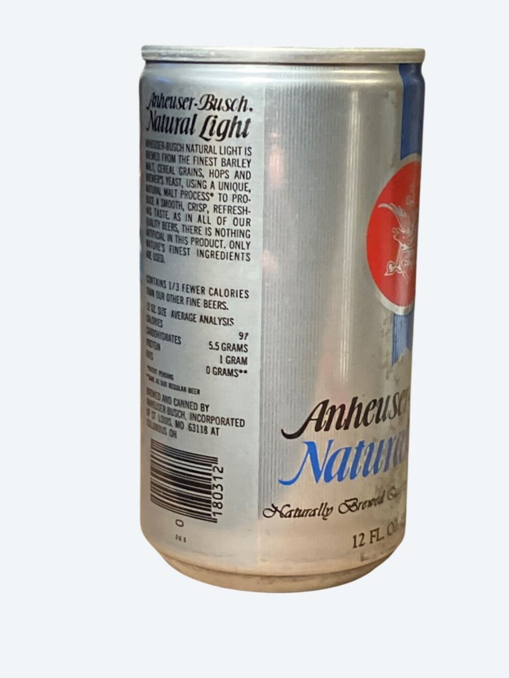 Anheuser-Busch Natural Light 12 Oz Empty Beer Can Collectible - Picture 7 of 14